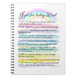 主よ、今日のために ノートブック