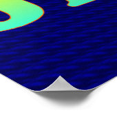 主よ、全世界に向かって賛美を歌い叫ぶ! ポスター (角)