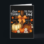 主よ、感謝を捧げます 十字架 かぼちゃ リボン 秋 カード<br><div class="desc">主よ、感謝を捧げます 十字架 かぼちゃ リボン 秋 落ち葉</div>