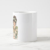 主よ、我慢する心をください… ジャンボコーヒーマグカップ (正面)