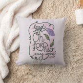 主よ、私の声、クリスチャンを聞いて クッション (ブランケット)