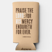 主をたたえる – 感謝祭の日パーティー- スリム缶クーラー (裏面)