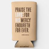 主をたたえる – 感謝祭の日パーティー- スリム缶クーラー (正面)