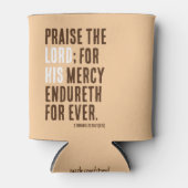 主をたたえる – 感謝祭の日パーティー- 缶クーラー (正面)