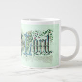 "主をほめたたえる"ヴィンテージクリスチャンの造幣局の緑 ジャンボコーヒーマグカップ (右)