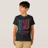 主を信じる キリスト教 イエス・キリスト 神 姉妹 兄弟 Tシャツ (正面フル)