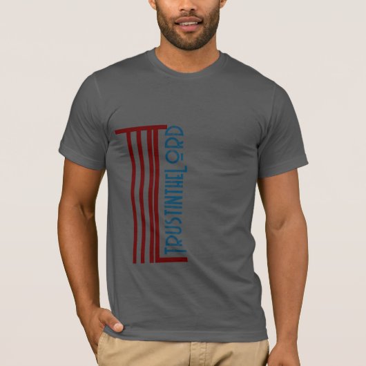 主を信じる:Tシャツ Tシャツ (正面)