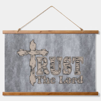 主を信動揺してじて 吊り下げ型タペストリー