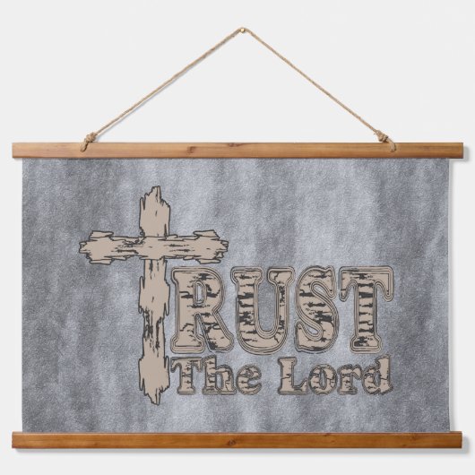 主を信動揺してじて 吊り下げ型タペストリー (正面)