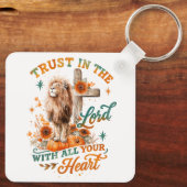 主を信頼して… キーホルダー (裏面)