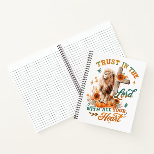 主を信頼して… ノートブック (内部)