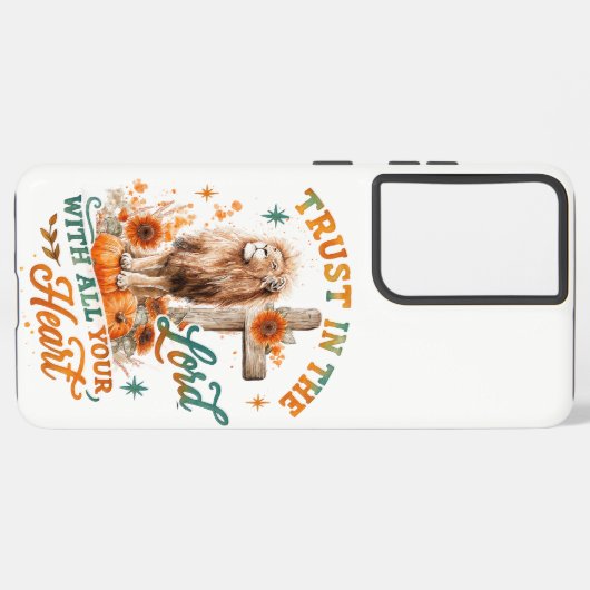 主を信頼して… SAMSUNG GALAXYケース (左側面)