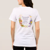 主を信頼する大人Tシャツ トライブレンドTシャツ (裏面)