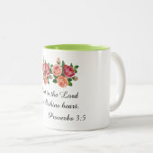 主を信頼する ツートーンマグカップ (正面右)