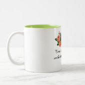 主を信頼する ツートーンマグカップ (左)