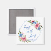 主を信頼する マグネット (正面/裏面)