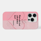 主を信頼する Phone Case – 箴言 3:5 キリスト iPhoneケース (裏面横)