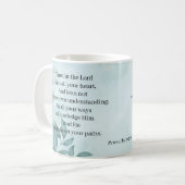 主を信頼せよ コーヒーマグカップ (正面左)