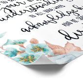 主を信頼せよ ポスター (角)