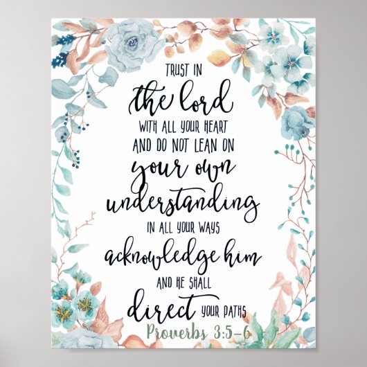 主を信頼せよ ポスター (正面)