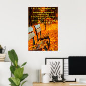 主を信頼せよ ポスター (ホームオフィス)