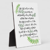 主を取る フォトプラーク (側面)