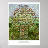 主を受け取れ…聖イグネイシャス祈りの言葉ポスター ポスター (正面)