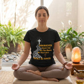 "主を呼ばわる者" ローマ人への手紙 10:13 十字架 Tシャツ
