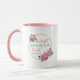 主を喜ばせる – Psalm 37:4マグカップ マグカップ