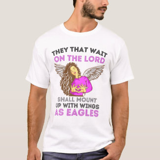 主を待つその者は汝らの力を黒に更新する Tシャツ