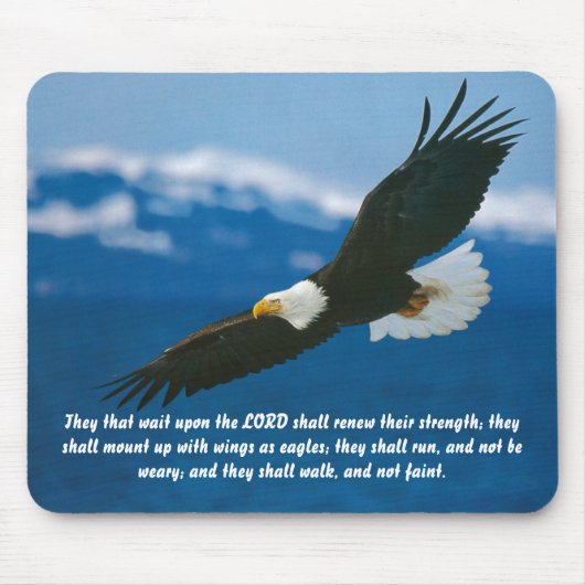 主を待つ人々 マウスパッド (正面)