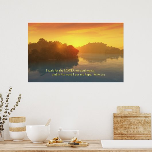 主を待つ ポスター (キッチン)