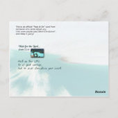 主を待つ ポストカード (裏面)