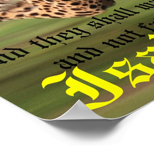 主を待つ。三 ポスター (角)