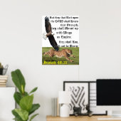 主を待つ。三 ポスター (ホームオフィス)