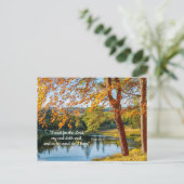 主を待つ、彼の言葉のカードに希望 ポストカード (スタンド正面)