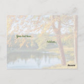 主を待つ、彼の言葉のカードに希望 ポストカード (裏面)