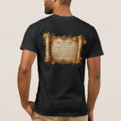 主を恐れる心 | 詩篇 19:9–11 KJV Tシャツ (裏面)