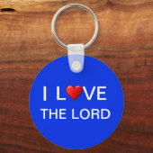 主を愛す キーホルダー (正面)