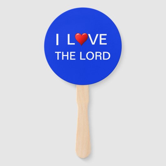 主を愛す ハンドファン (正面)