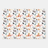 主を愛せよ、神を愛祈し、信仰感動的 ラッピングペーパーシート (正面)