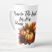 主を褒める カフェラテマグ (左アングル)