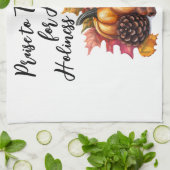 主を褒める キッチンタオル (折り畳み)