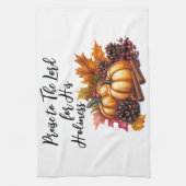 主を褒める キッチンタオル (縦)