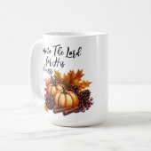 主を褒める コーヒーマグカップ (正面左)