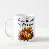 主を褒める コーヒーマグカップ (左)