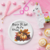 主を褒める ペーパープレート (パーティー)