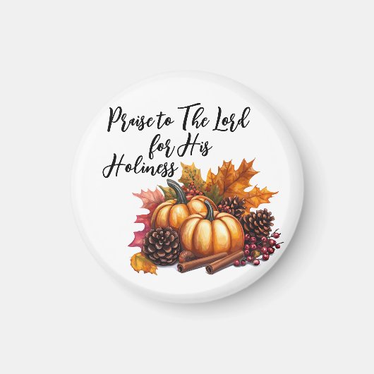 主を褒める マグネット (正面)