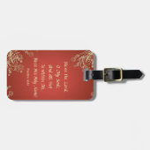 主を賛美して下さいLuggage Tag ラゲッジタグ (正面横)