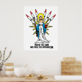 "主を賛美し、弾薬を渡す" - 2 ポスター (キッチン)